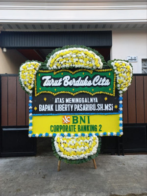 Papan Bunga Duka di Talise