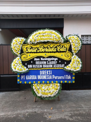 Papan Bunga Duka di Talise