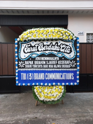 Papan Bunga Duka di Talise